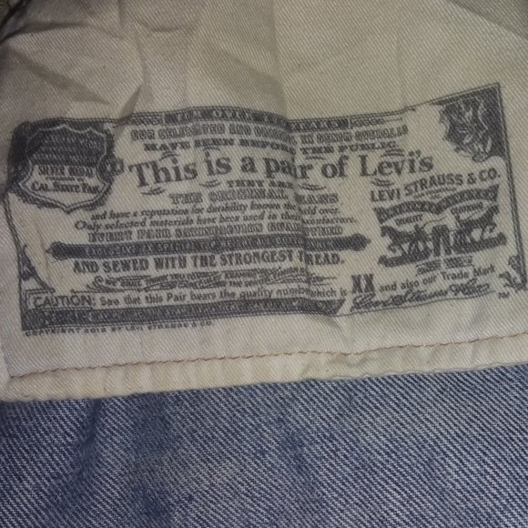 Original 501 Levi's selvedge denim Jeans - Picture 14 of 16